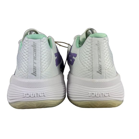 Adidas Barricade Lucid Blue Violet Mint Tennis Shoes HP7417 Women's Size 9 - Picture 5 of 11